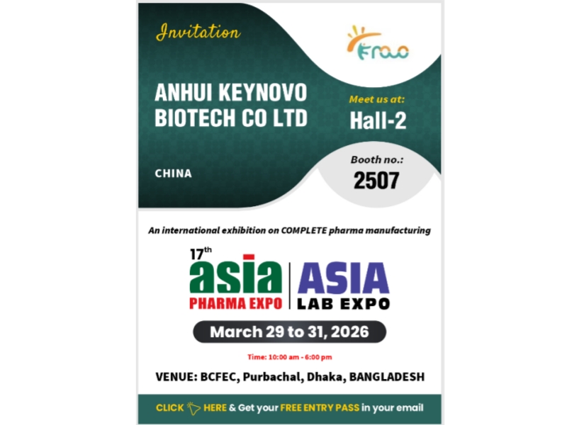 KEYNOVO BIOTECH Invites You to the 17th Asia Pharma Expo & Asia Lab Expo 2026